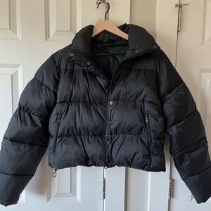 ALO Yoga Black Hold Rush Puffer coat